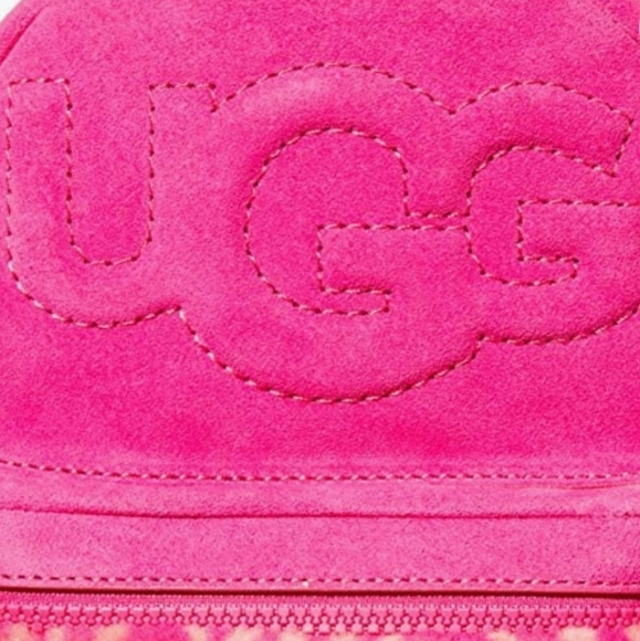UGG Dannie II Mini Sheepskin Zebra Backback - Picture 10 of 11